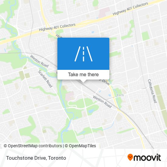 Touchstone Drive map