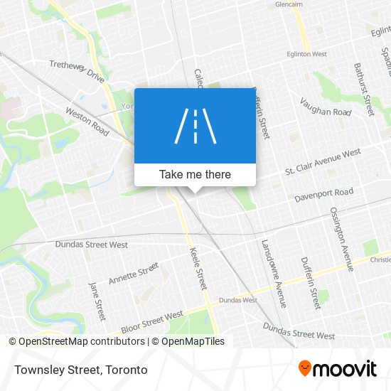 Townsley Street map