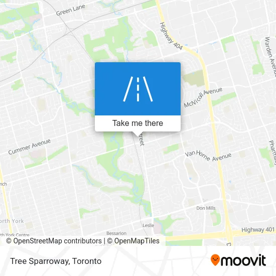 Tree Sparroway map
