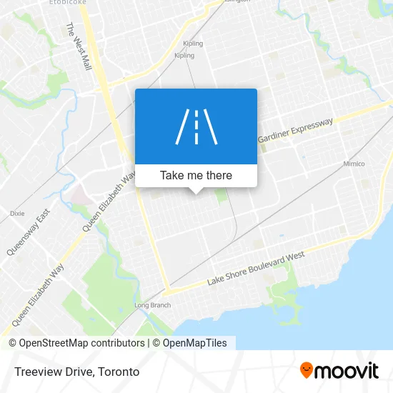 Treeview Drive map