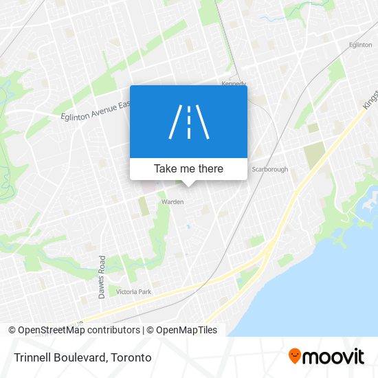 Trinnell Boulevard map