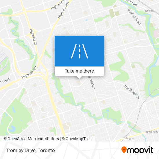 Tromley Drive map