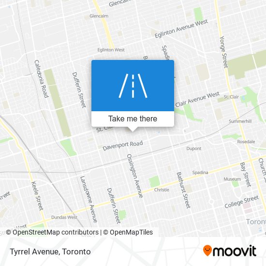 Tyrrel Avenue map