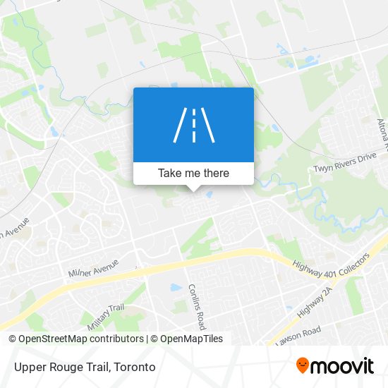 Upper Rouge Trail plan