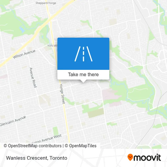 Wanless Crescent map