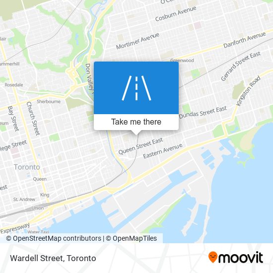 Wardell Street map