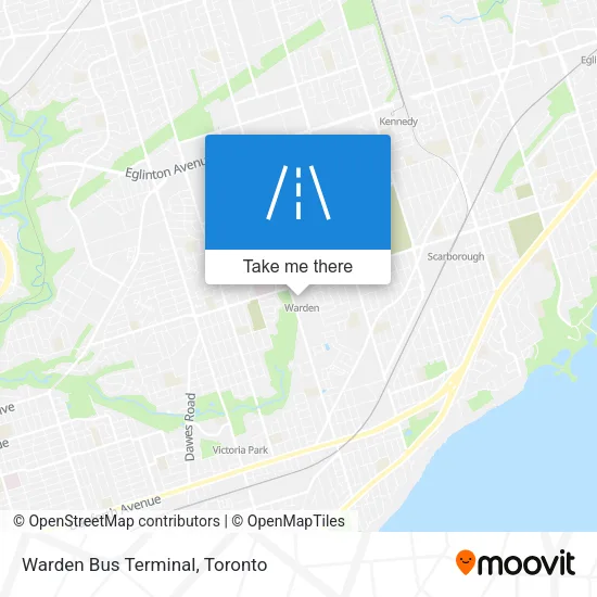 Warden Bus Terminal map