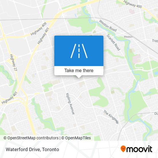 Waterford Drive map
