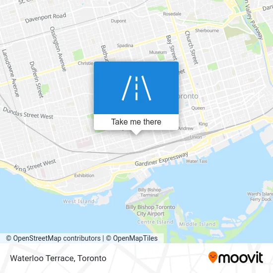 Waterloo Terrace map