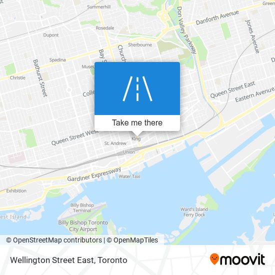 Wellington Street East plan