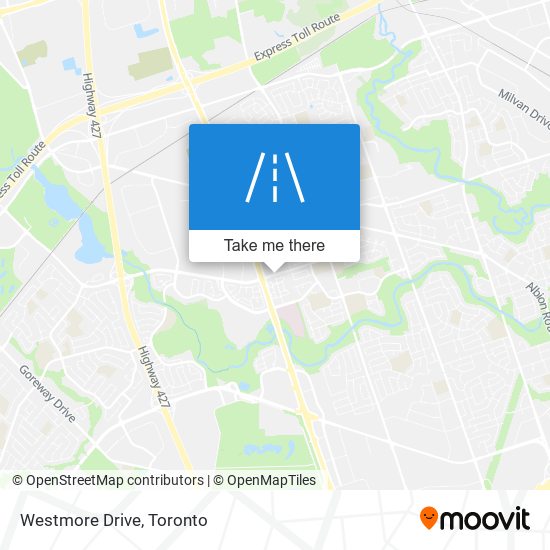 Westmore Drive map