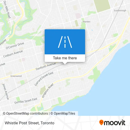 Whistle Post Street map