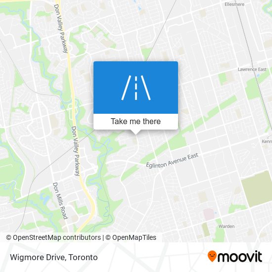 Wigmore Drive map