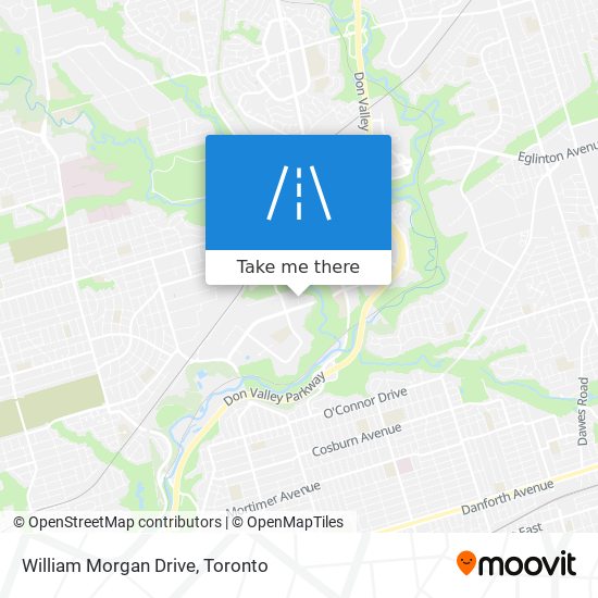 William Morgan Drive map