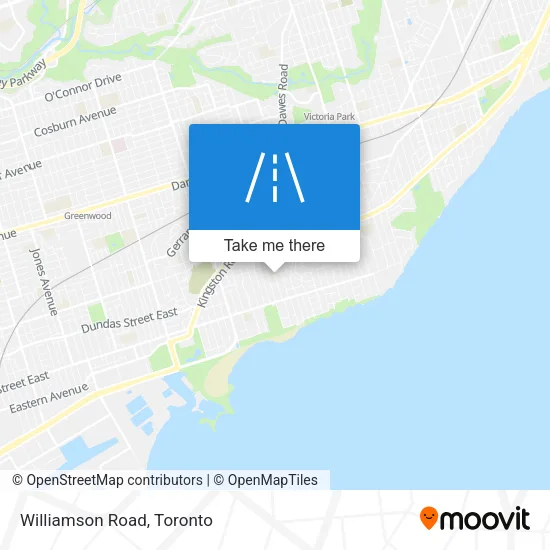 Williamson Road map