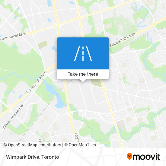 Wimpark Drive map