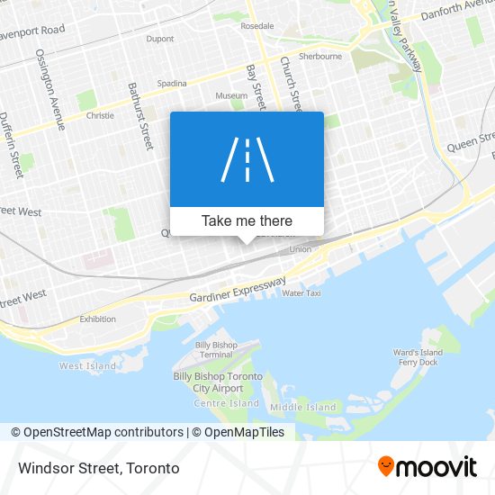 Windsor Street map