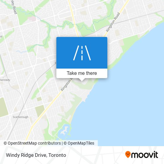 Windy Ridge Drive map