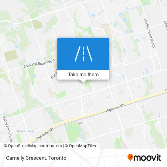 Carnelly Crescent map