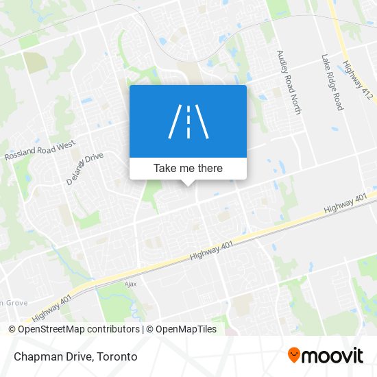 Chapman Drive map