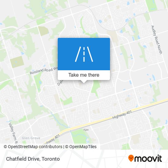 Chatfield Drive map