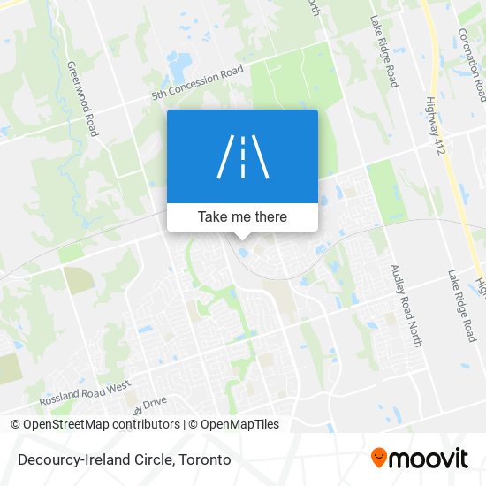 Decourcy-Ireland Circle map