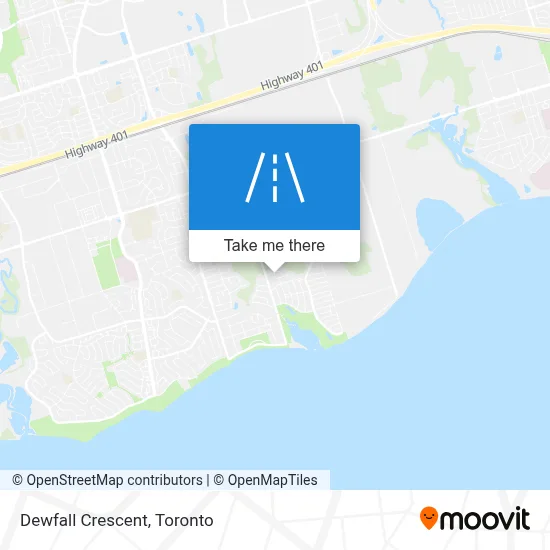 Dewfall Crescent map