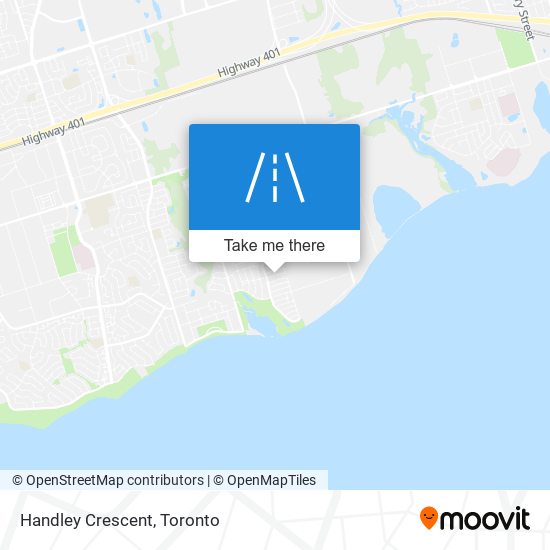 Handley Crescent map