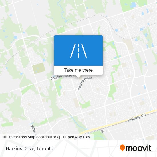 Harkins Drive map