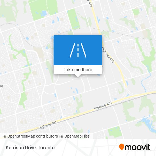 Kerrison Drive map