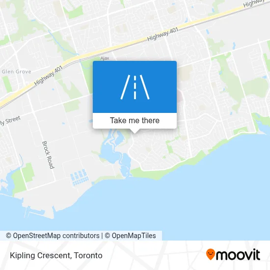 Kipling Crescent map