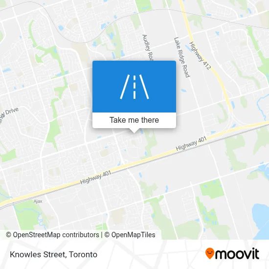 Knowles Street map