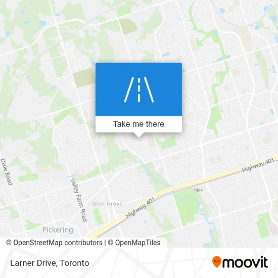 Larner Drive map