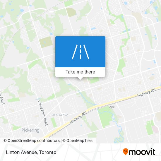 Linton Avenue map