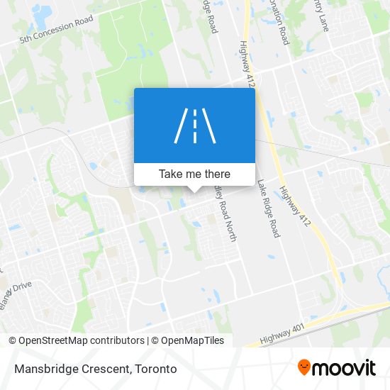 Mansbridge Crescent plan