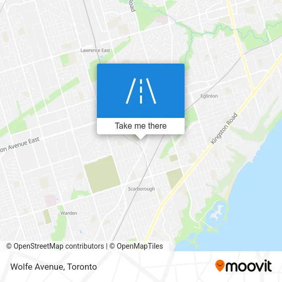 Wolfe Avenue map
