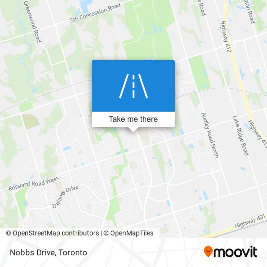 Nobbs Drive map