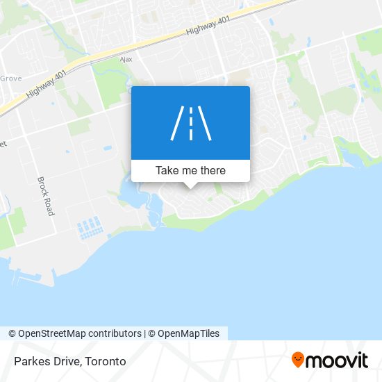 Parkes Drive map