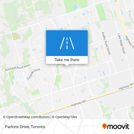 Parkins Drive map