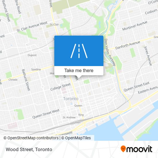 Wood Street map