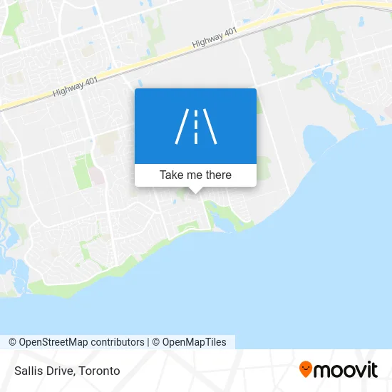 Sallis Drive map