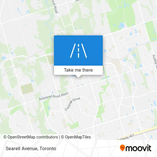 Searell Avenue map