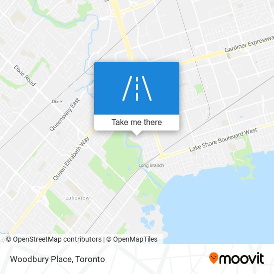 Woodbury Place map