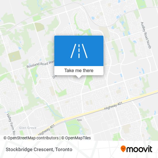 Stockbridge Crescent map