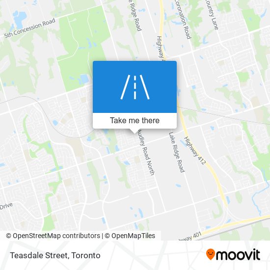 Teasdale Street plan