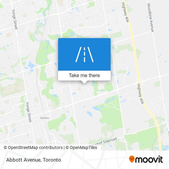 Abbott Avenue map