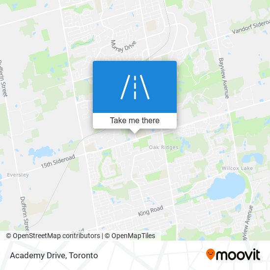 Academy Drive map