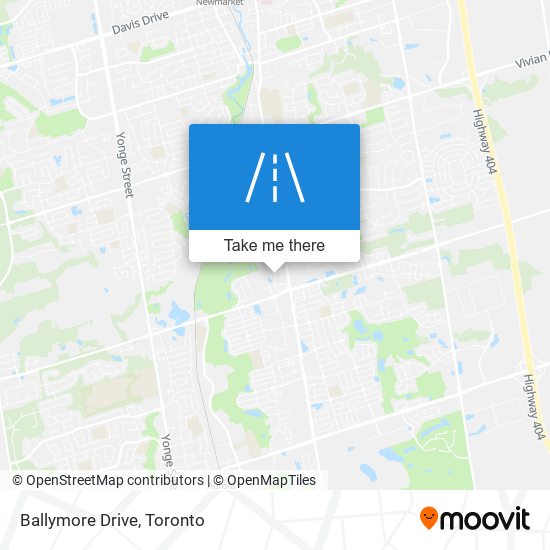 Ballymore Drive map