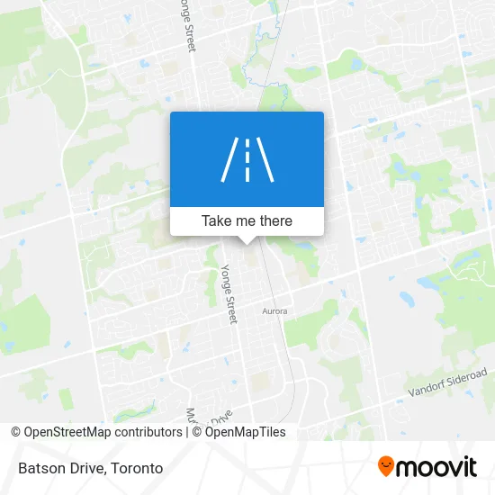 Batson Drive map