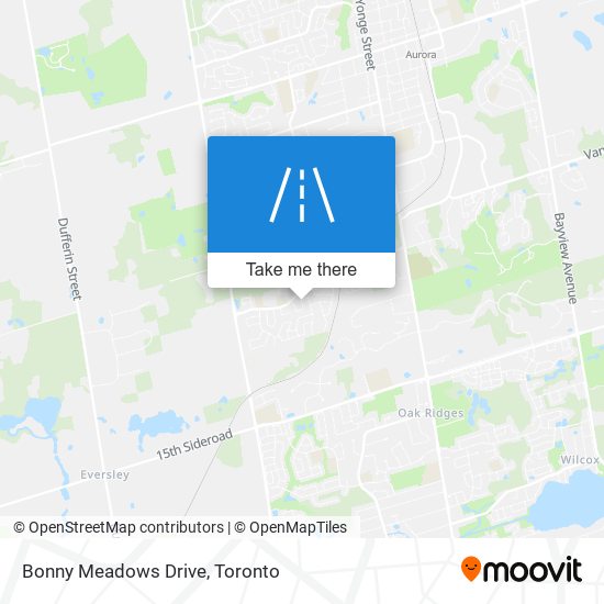 Bonny Meadows Drive map